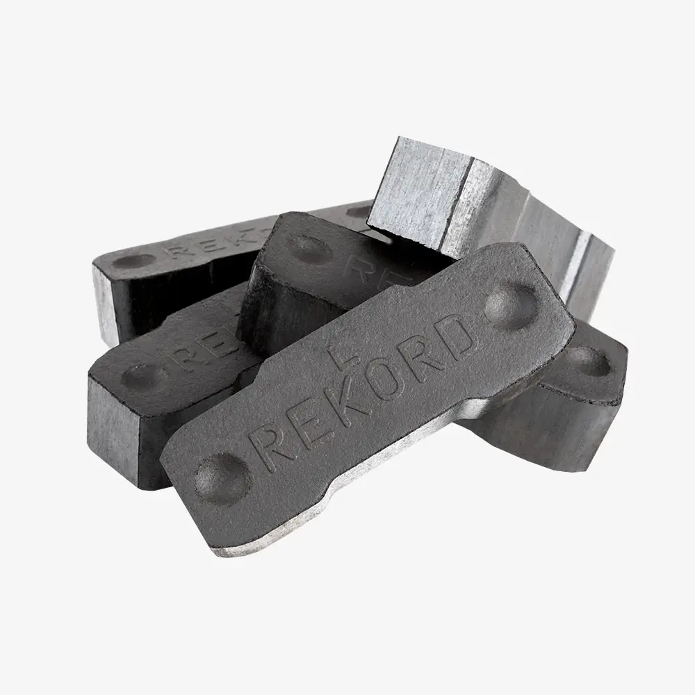 REKORD 10 kg Braunkohlebriketts Folie als PAL (90 x 10 kg) – Bild 2