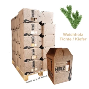 HeizKiste BrennholzKiste Fichte