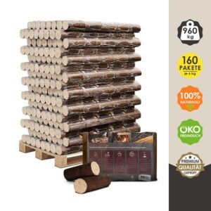 Buchenholzbriketts Pollmeier Premium (21x9) 960 kg