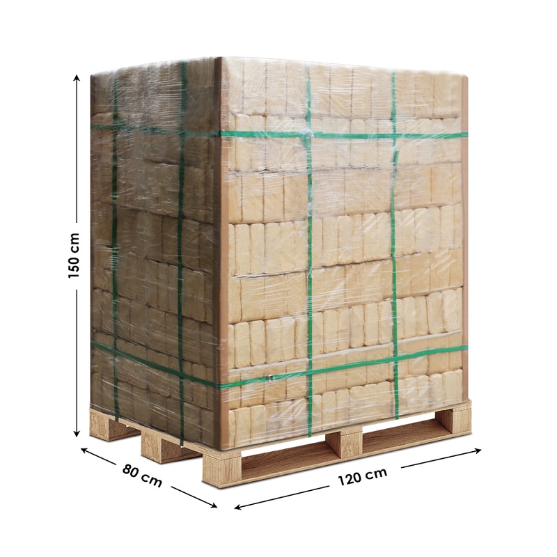 Holzbriketts (100% Kiefer) 960 kg – Bild 3