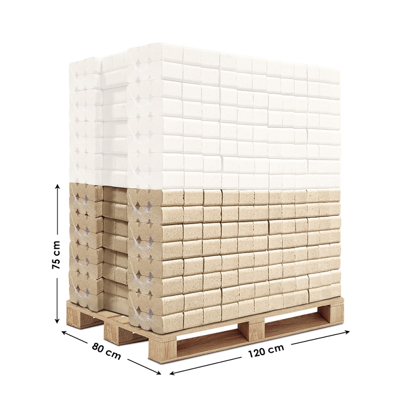 Uckermark Holzbriketts 480 kg – Bild 2
