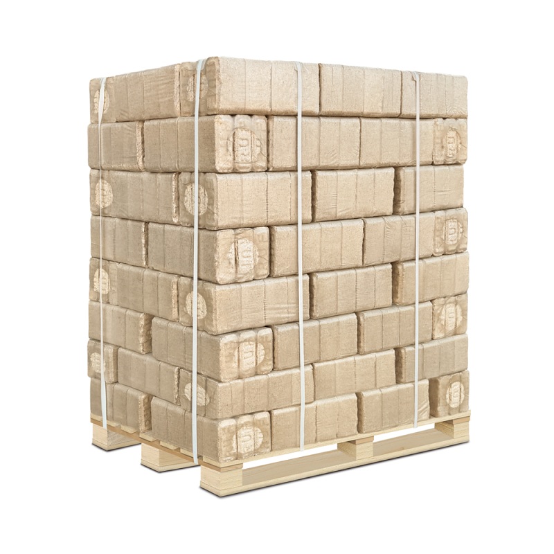 RUF Mischholzbriketts (70 % Eiche / 30% Kiefer) 960 kg – Bild 2