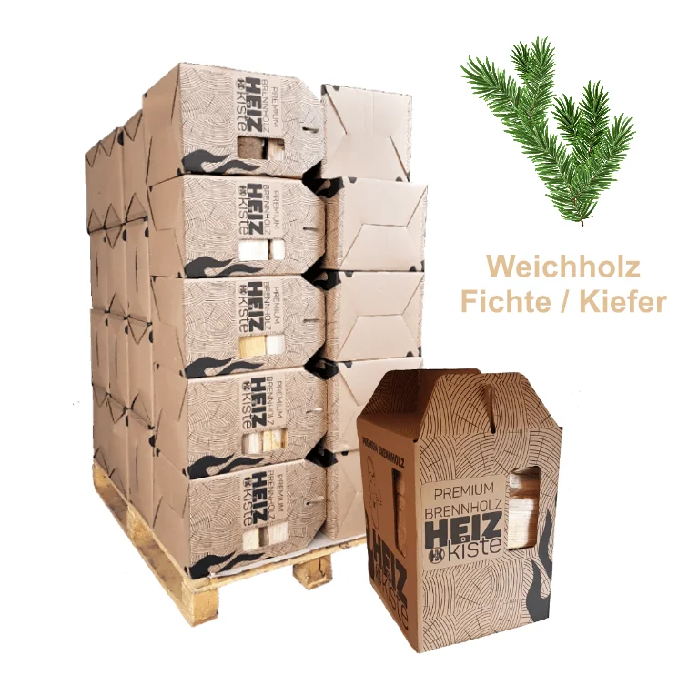 HeizKiste BrennholzKiste Fichte – Bild 3