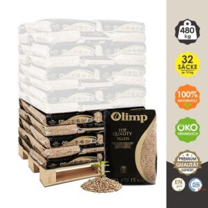 Holzpellets Premium-Qualität 480 kg